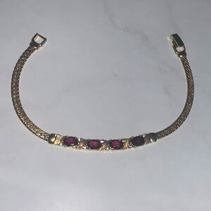 Vintage JC Gold Tone Bracelet